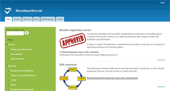 Desktop Screenshot of biocidesonline.net